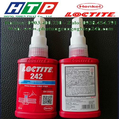 Keo dán khóa ren loctite 242 - 50ml
