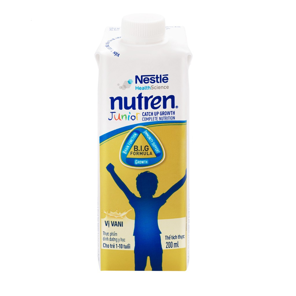 [Date T7/25] carton of 24 pre-mixed Nutren Junior milk boxes 200ml