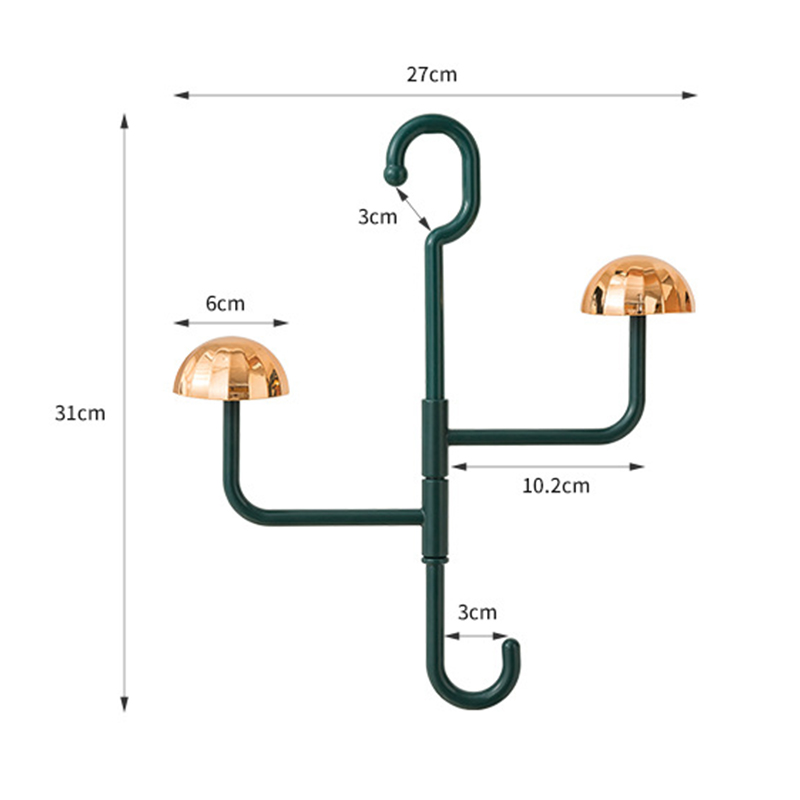 Hat Rack Folding Hat Organizer Cap Hat Hanger Closet Door Hat Hook Wall Mount Tie Scarf Holder for Entrance Hallway Bedroom Closet
