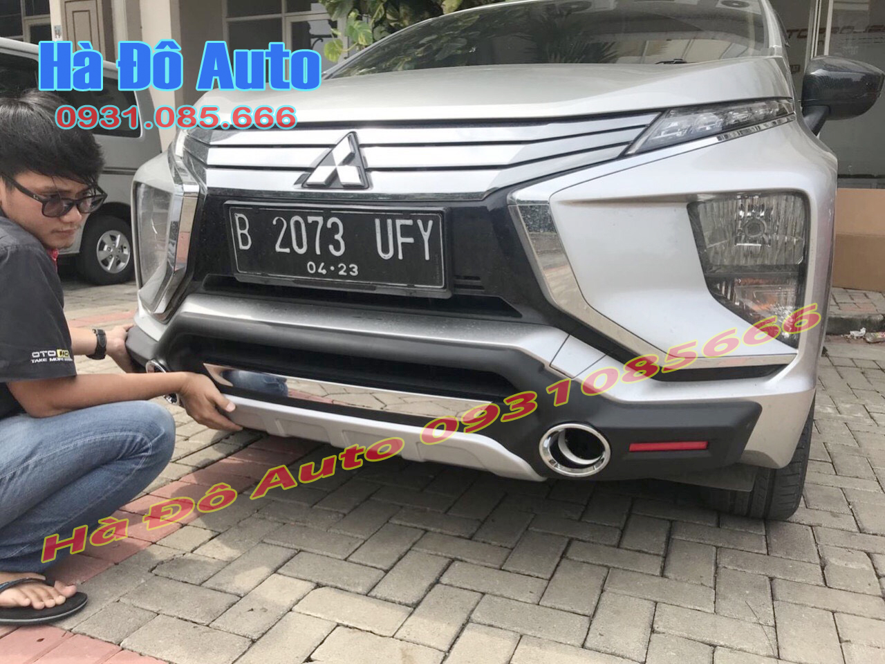 Ốp Cản Trước Sau Mitsubishi Xpander 2018 2019 2020 2021 - Body Trước sau Xpander 2018/2021