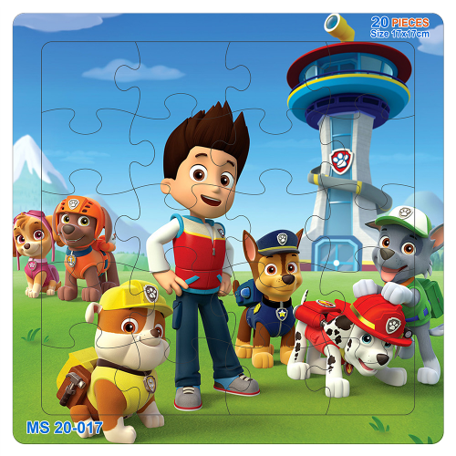 Tranh ghép hình 20 mảnh / paw patrol