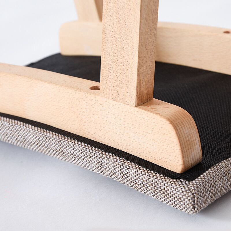 NFA Creative bench, simple solid wood shoe changing stool, living room footrest stool, household fabric low stool