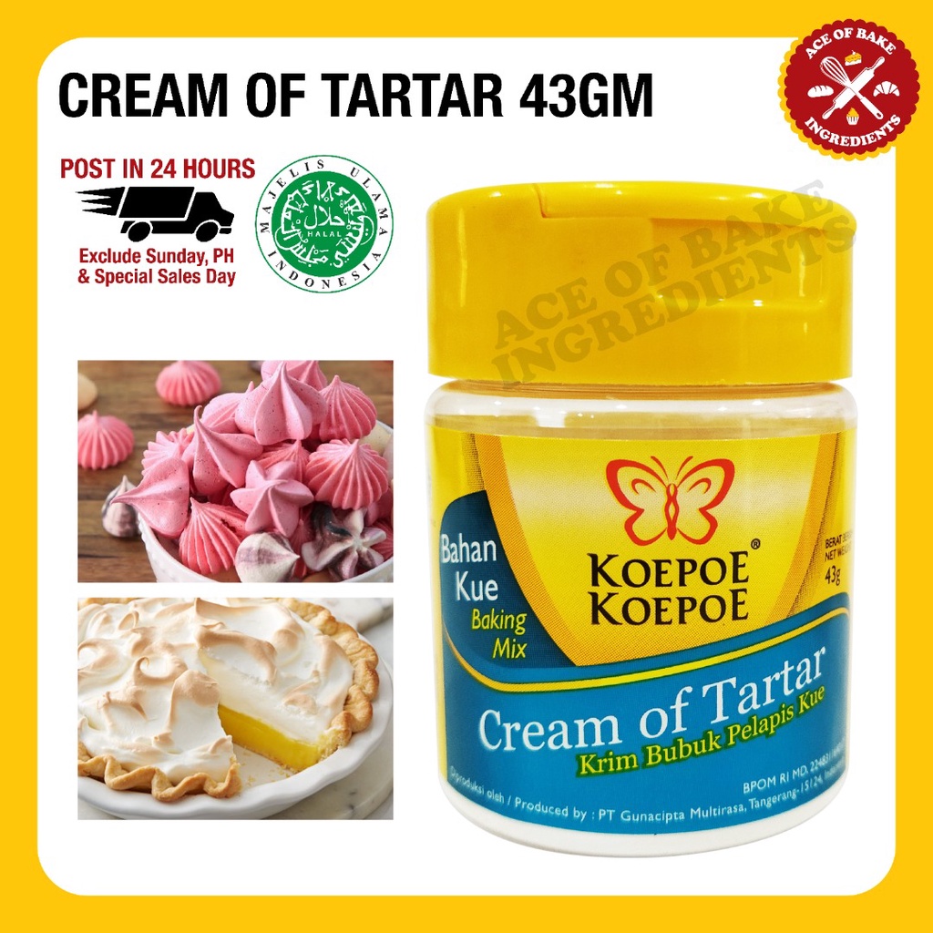 Koepoe Koepoe Cream of Tartar 43g Lazada