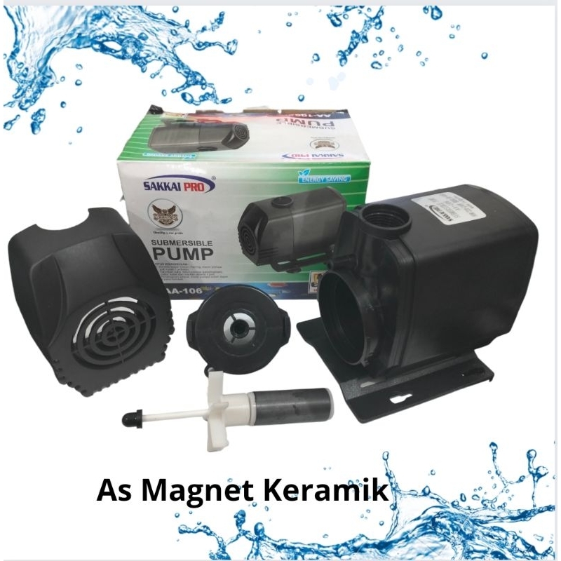 SAKKAI PRO AA 106 Pompa Kolam air mancur hidroponik