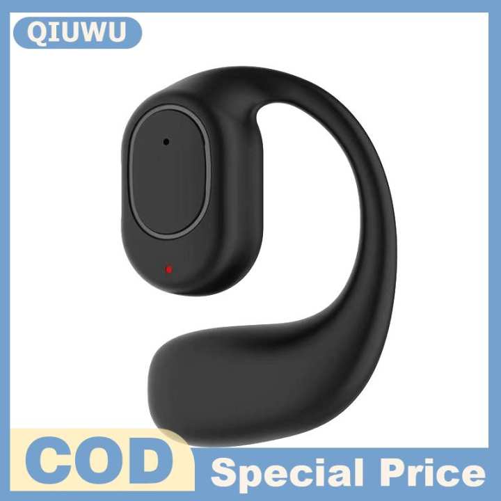 QIUWU Tai Nghe Không Dây Với Màn Hình Hiển Thị Kỹ Thuật Số Với Microphone Tai Nghe Khử Tiếng Ồn Tai Nghe Cho Lái Xe Audifonos C - Hình ảnh 9