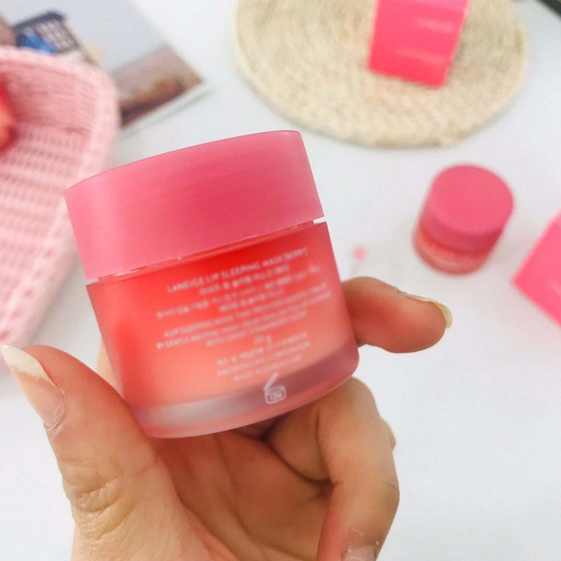 Curing mask collagen Oil moisturizing rose lips anti-drying mask mini lip sleeping mask 3G