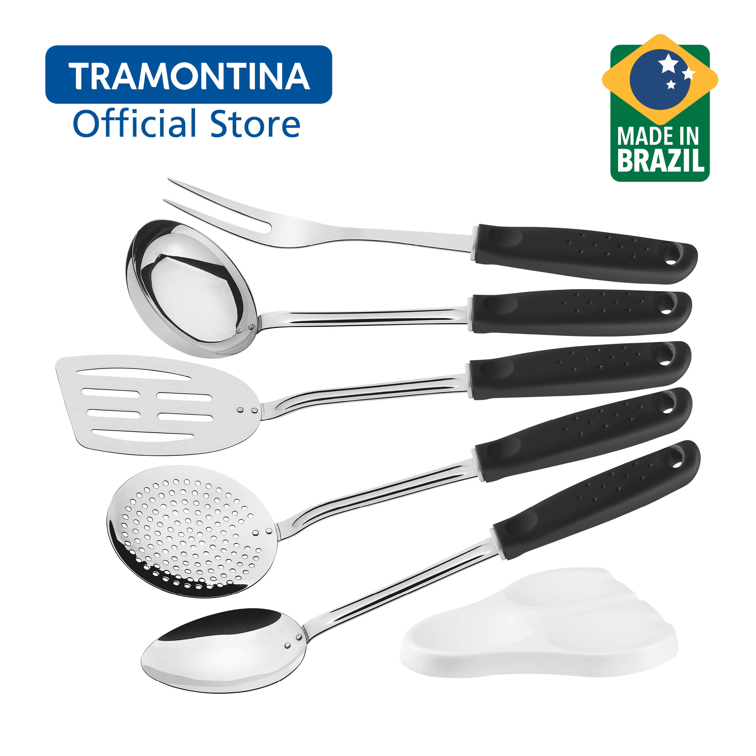 tramontina stainless steel utensils 6 pcs set utilita lazada singapore tramontina stainless steel utensils 6 pcs set utilita lazada singapore