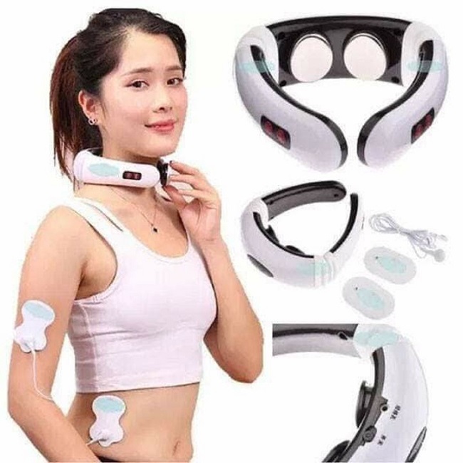 Massage pillow neck U shape high-grade, massager pillow multi-purpose, machine massager neck shoulder scruff effective cum sleeping pillow convenience, massage device USB charger, massager machine 3D multifunction modern