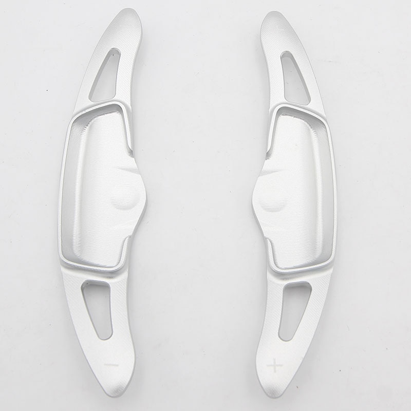 2pcs car auto steering wheel paddle shift extension shifter dsg stickers for kia k5 dl3 2020 car accessories