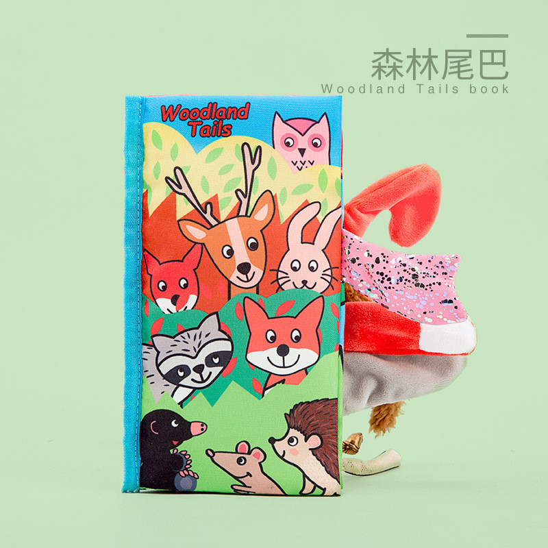 【Trick or Treat Alliance Mall】Baby Toys 0 6 12 Month Montessori Cloth Book Toy Up To Year Infants Newborns Kids Soft Learning Cute Story Books.