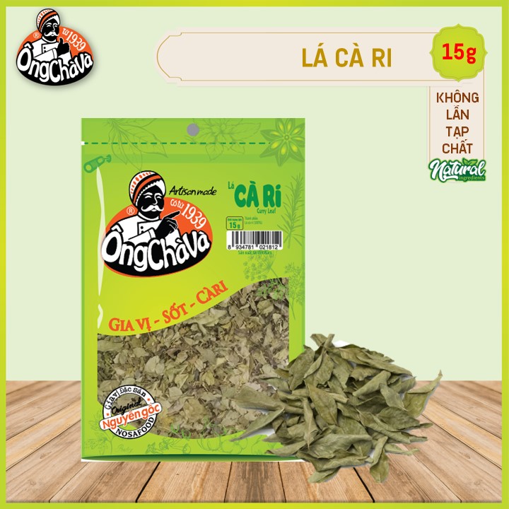 Lá cà ri Ông Chà Và 15gram (Túi)