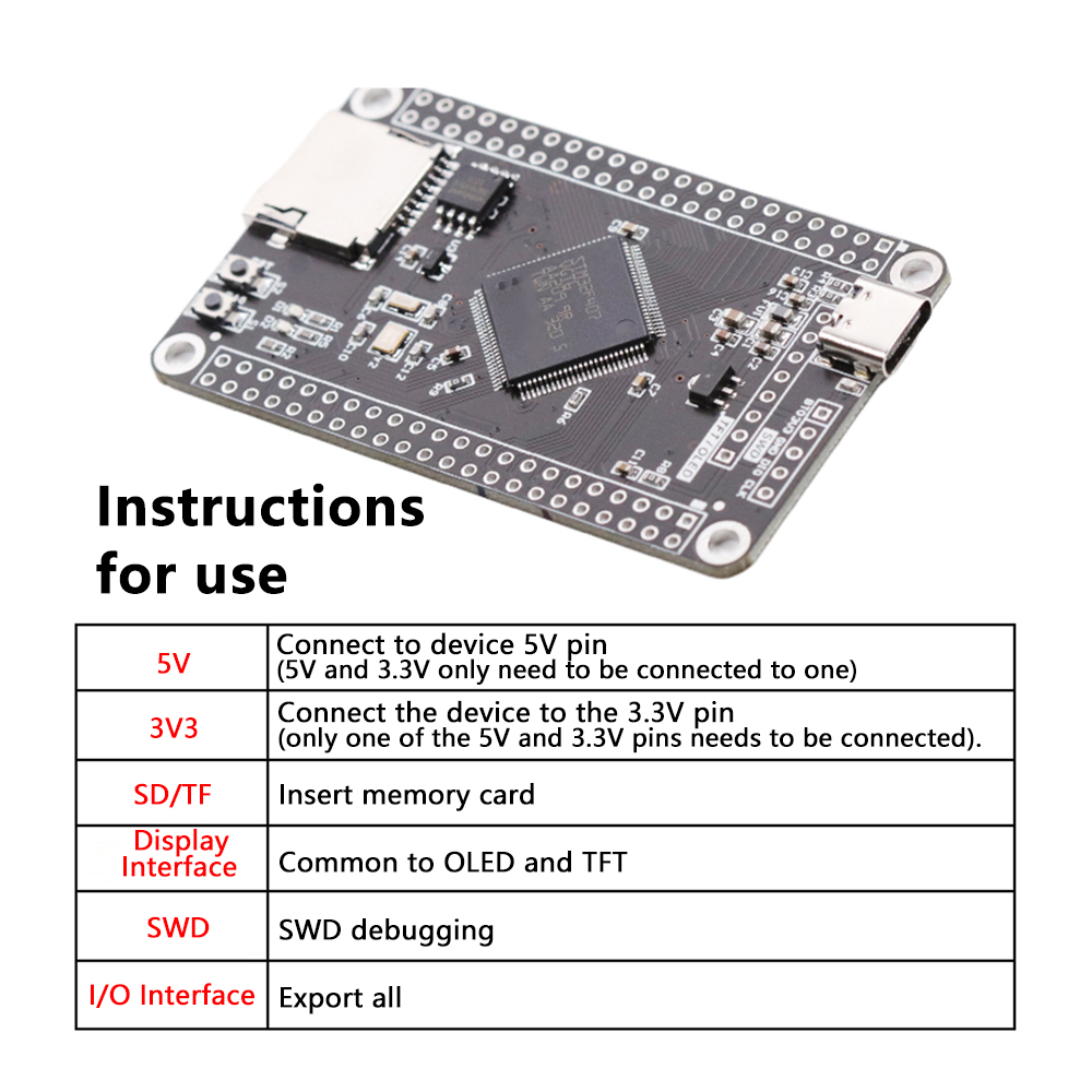 diymore stm32f407vet6 pm32f407vgt6 stm32f407vgt6 Cortex-M4 MCU bảng mạch Nhân Học bảng mạch phát triển STM32