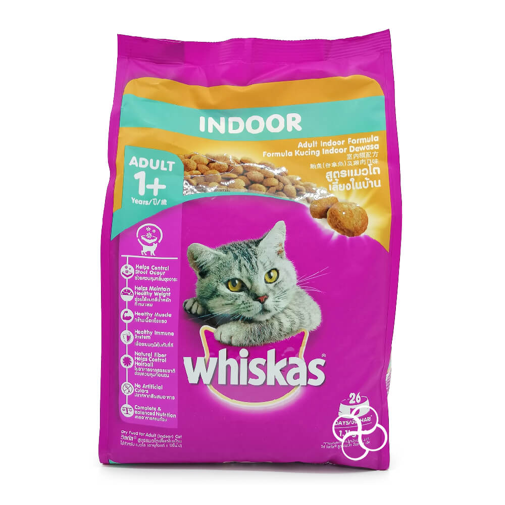 Whiskas Adult Pocket Indoor Dry Cat Food 1.1kg Lazada PH
