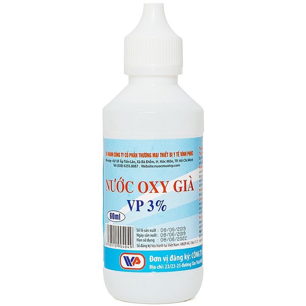 OXY GIÀ chai 60ml VP 3%