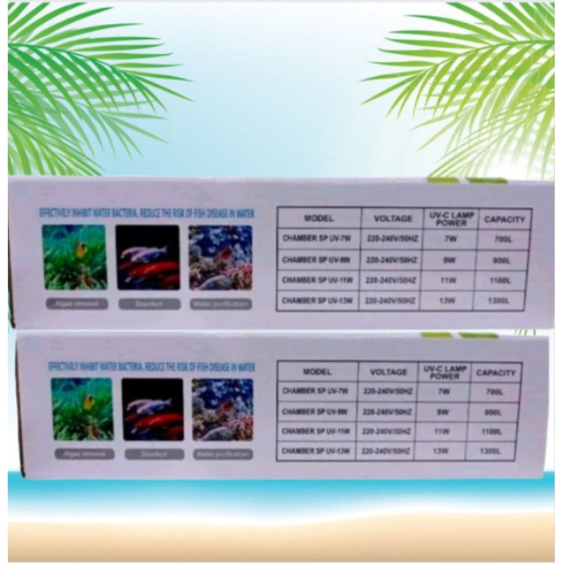SAKKAI PRO 13WATT CHAMBER LAMPU UV ULTRAVIOLET ANTI LUMUT BAKTERI STERILISASI