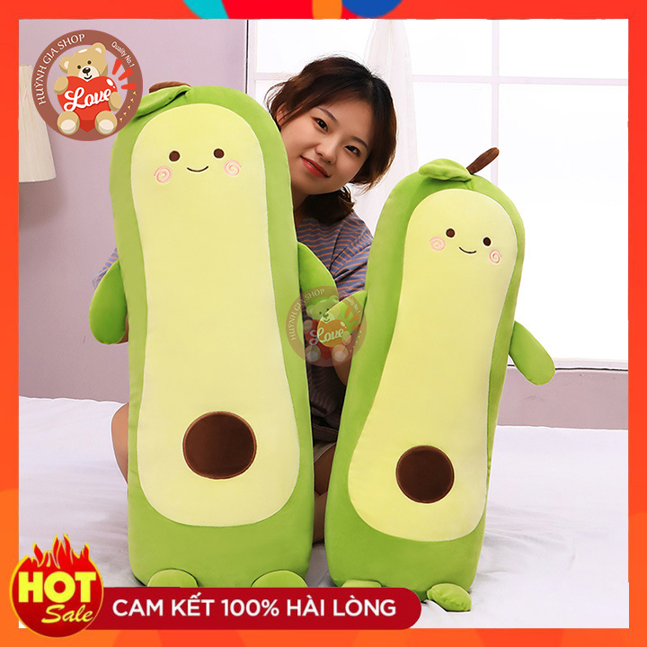 [HCM] [CAO CAP]Thú bông trái bơ có mền cute_dễ thương