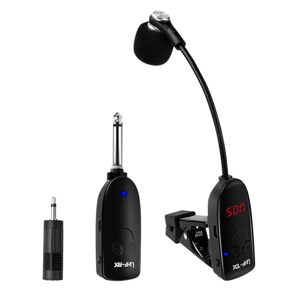 Professional Instrument Microphone Saxophone Trumpet Trombone French Horn Clarinet Audio Voice Amplifier High Quality Sound Long Distance Transmission