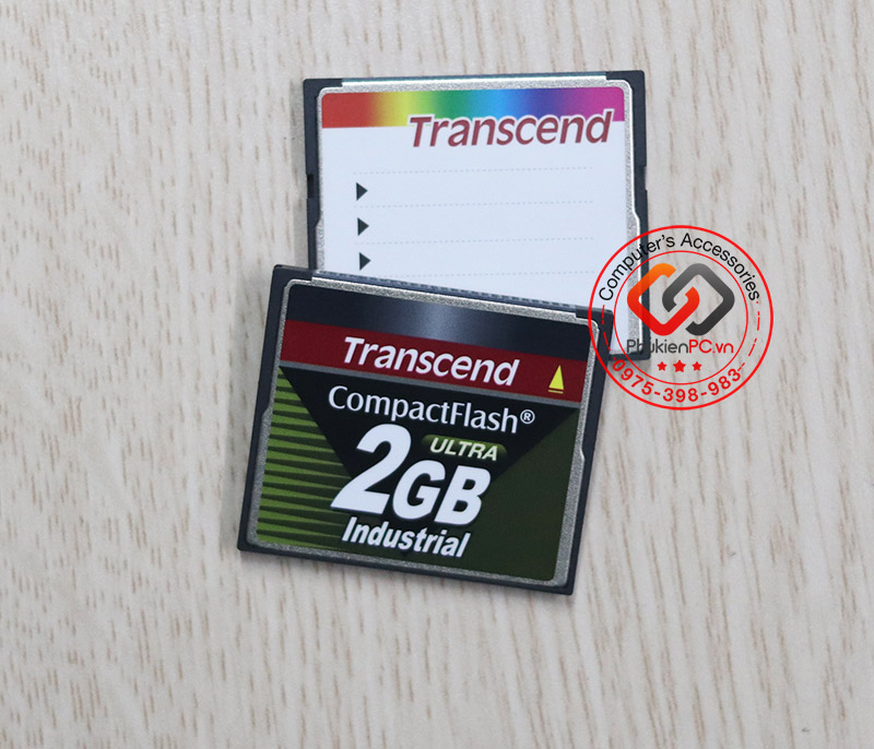 Thẻ nhớ CF Transcend CF100i industrial ultra công nghiệp 128MB 256MB 512MB 1GB 2GB