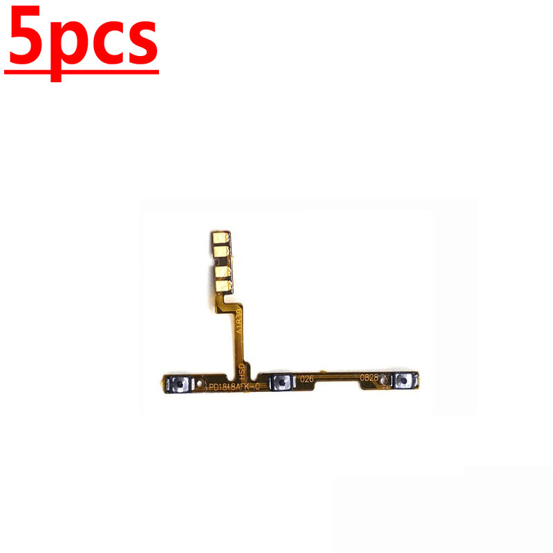 New Power On Off Volume up down Button Flex Cable Replacement For Vivo Y91 Y93 Repair Parts