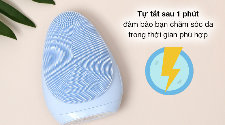 Emmie Máy Rửa Mặt Premium Facial Cleansing Brush (Sky Blue)