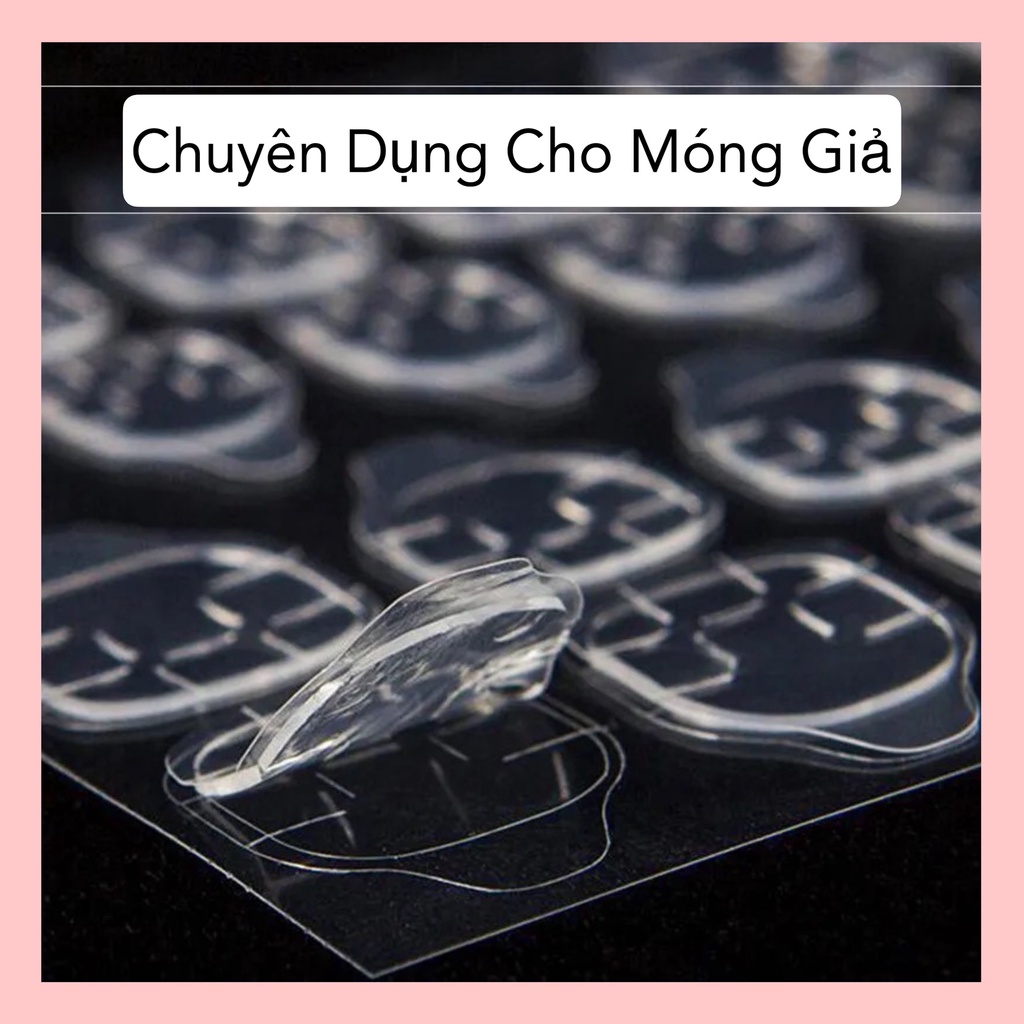 [HCM]Miếng Dán Móng Bộ 24 Miếng Keo Dán Móng Hai Mặt