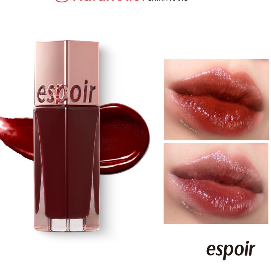Son Tint Espoir Couture Lip Tint Shine - 2 Màu Vampy, Nutty
