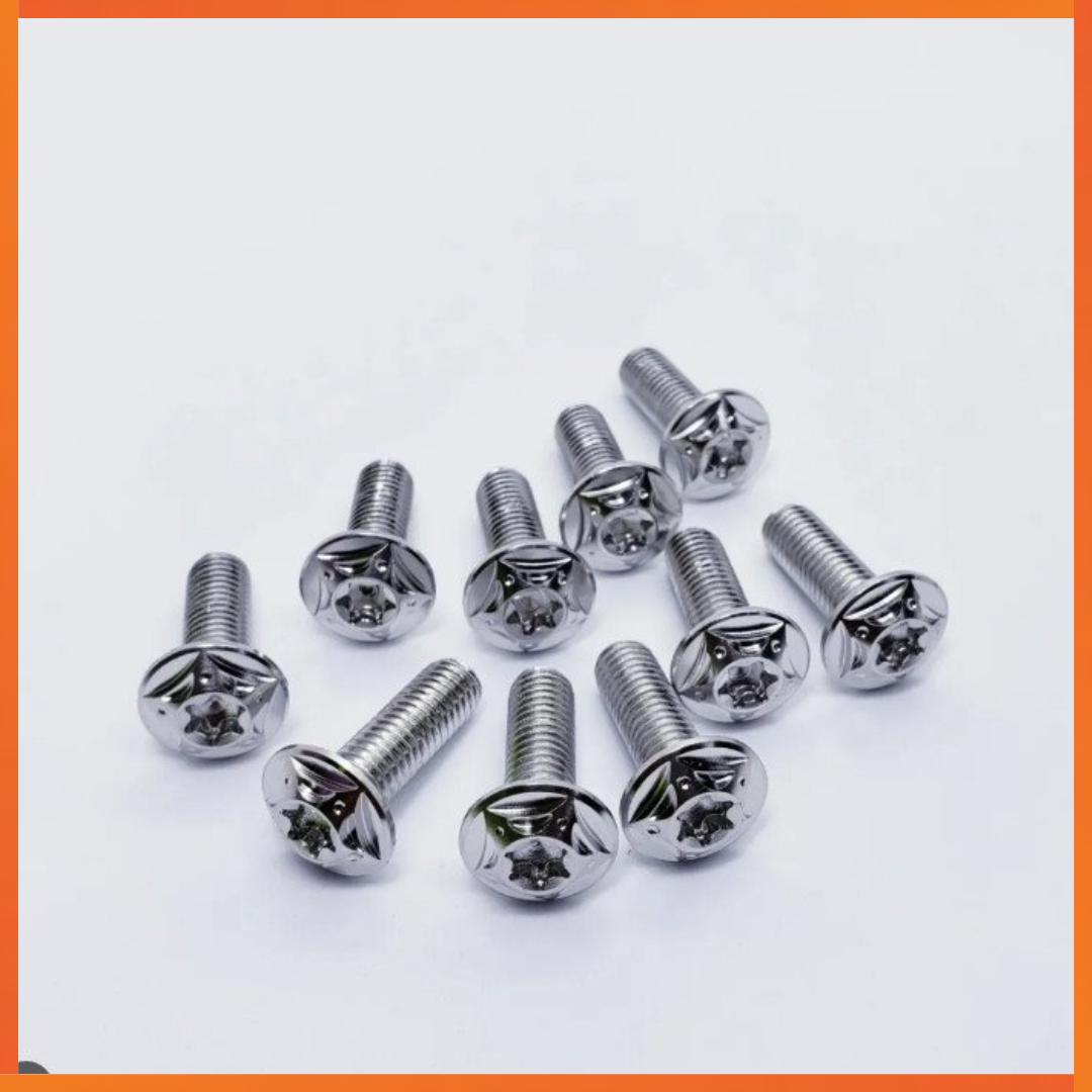 Ốc Đĩa Salaya 8ly25 Ngôi sao chuẩn Inox 304 siêu sáng