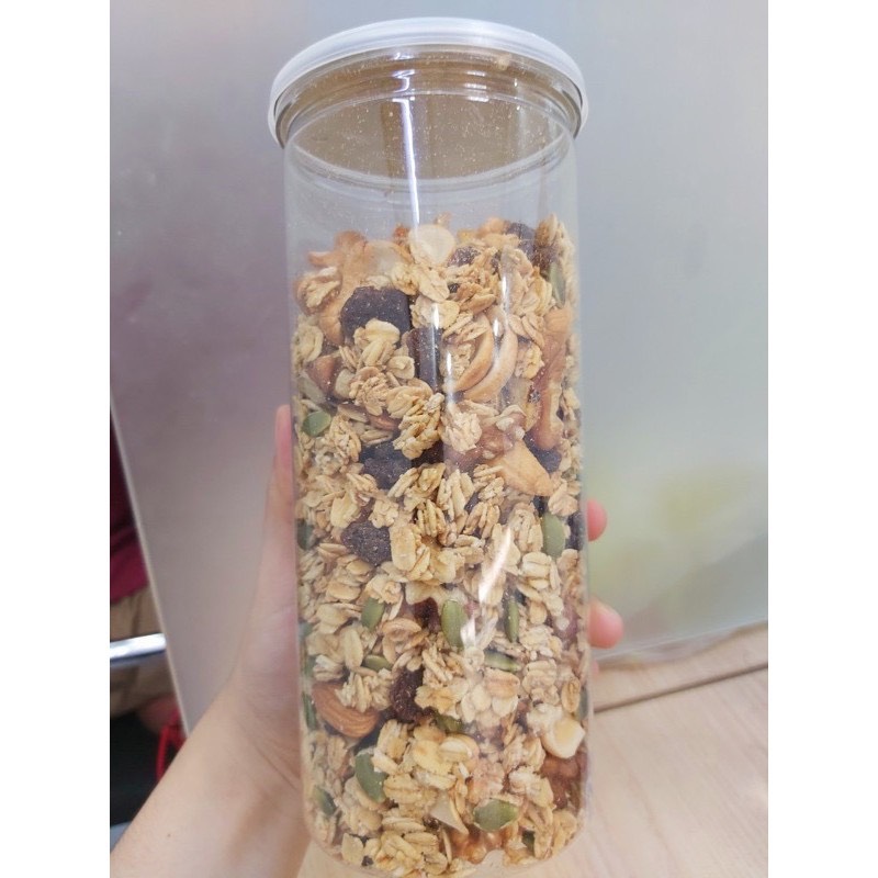 1Kg Granola siêu hạt - Ăn kiêng không đường