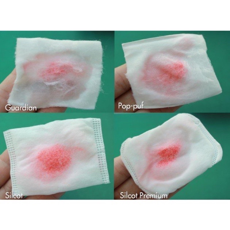 Bông tẩy trang Silcot Unicharm Nhật Bản 66 miếng