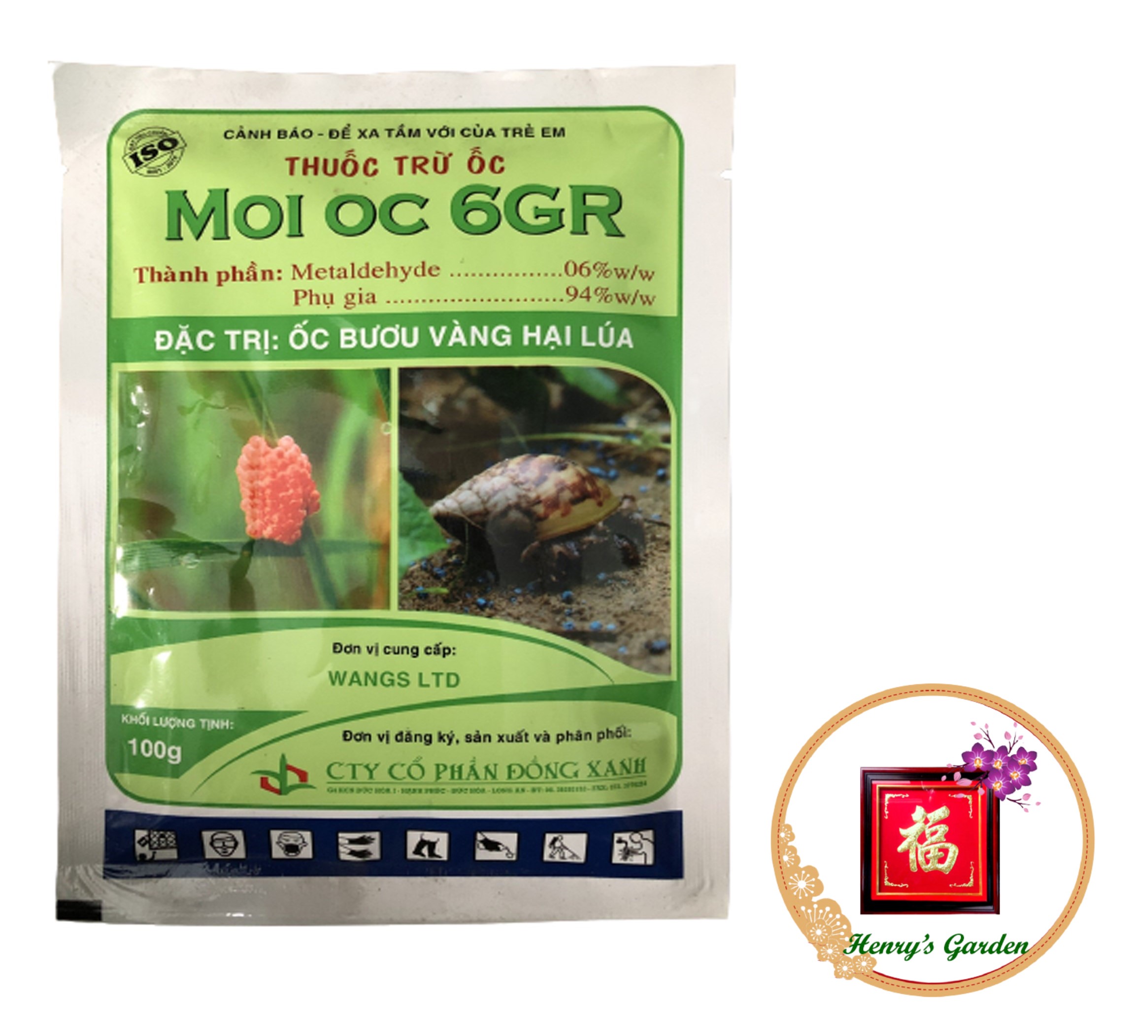 Thuốc trừ ốc moi oc 6gr - #089b# 100g