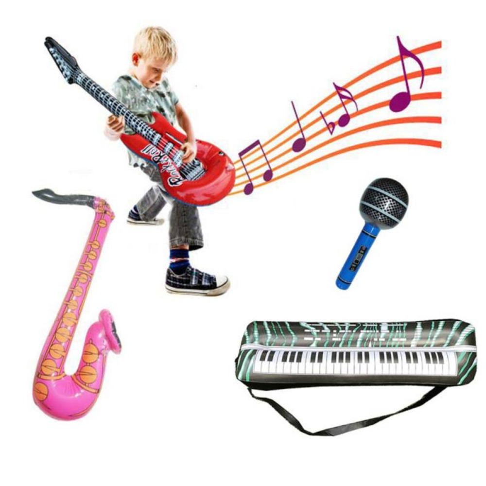 Music Games Balloon Guitar Baby Learning Inflatable Props Educational ...