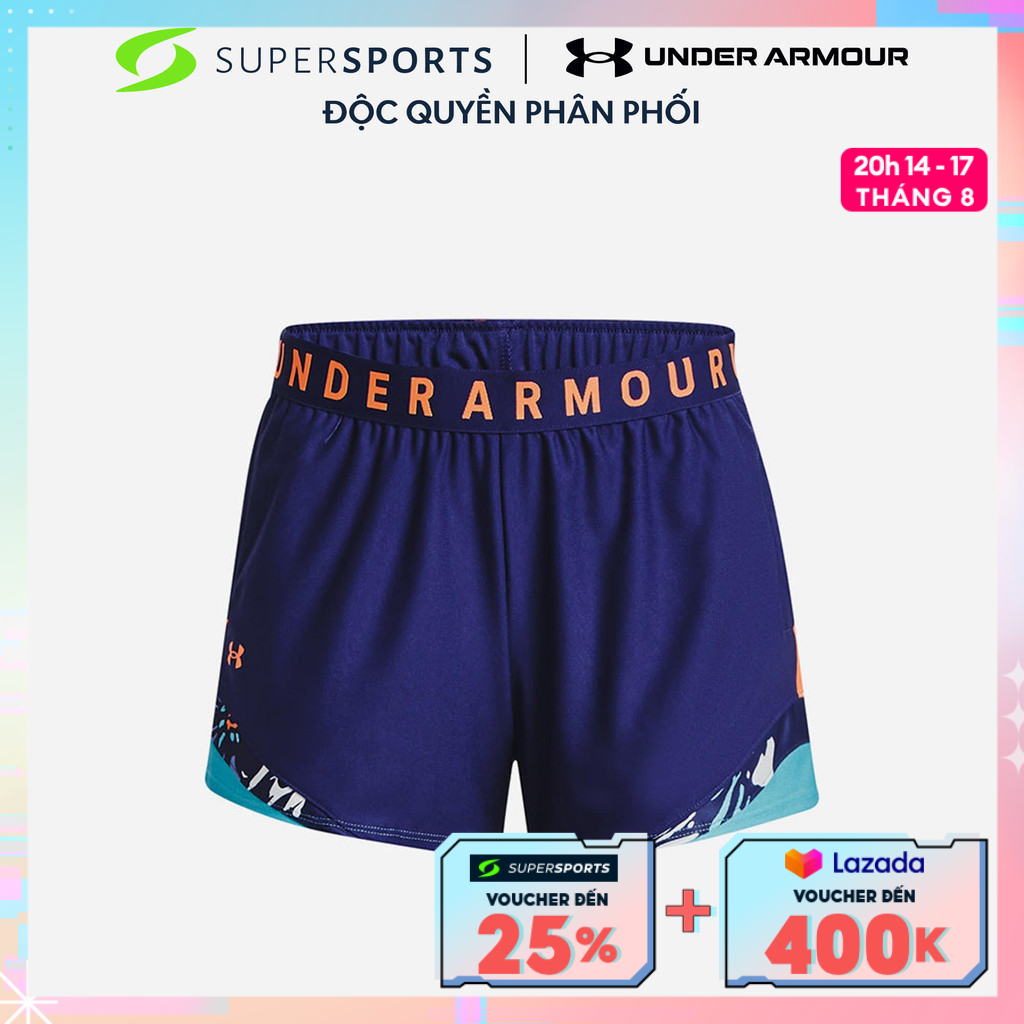 Under armour quần ngắn thể thao nữ play up 1360940-468