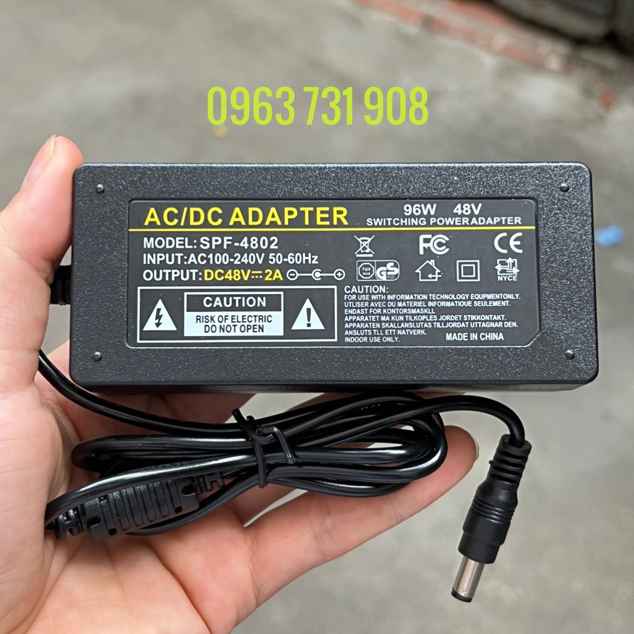 cục nguồn adapter 48V 2A loại tốt