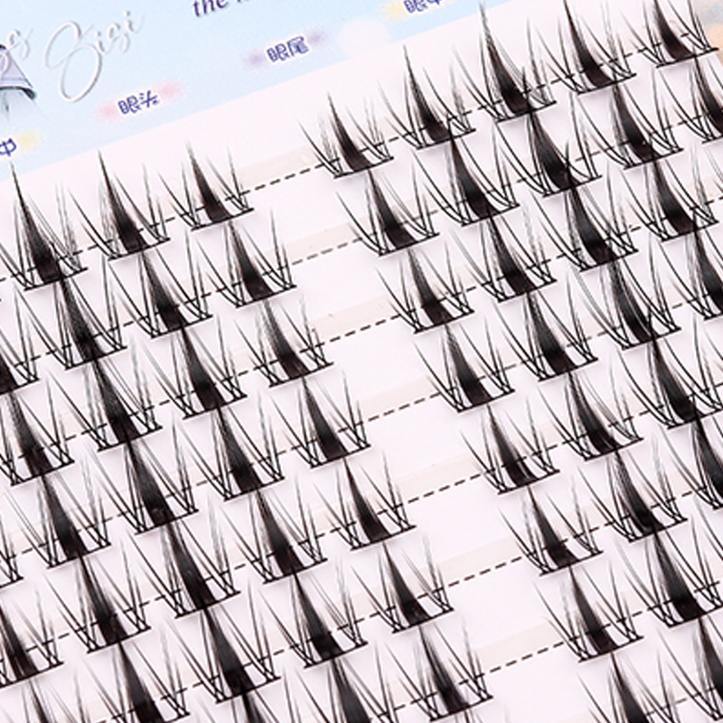 Simulation%20Rabbit%20Series%20False%20Eyelashes%20Comic%20Individual%20Cluster%20Reusable%20Segmented%20Winged%20Thick%20Lash%20Extension%2012mm%20Eyelashes%20JIJIN%20-%20Image%205