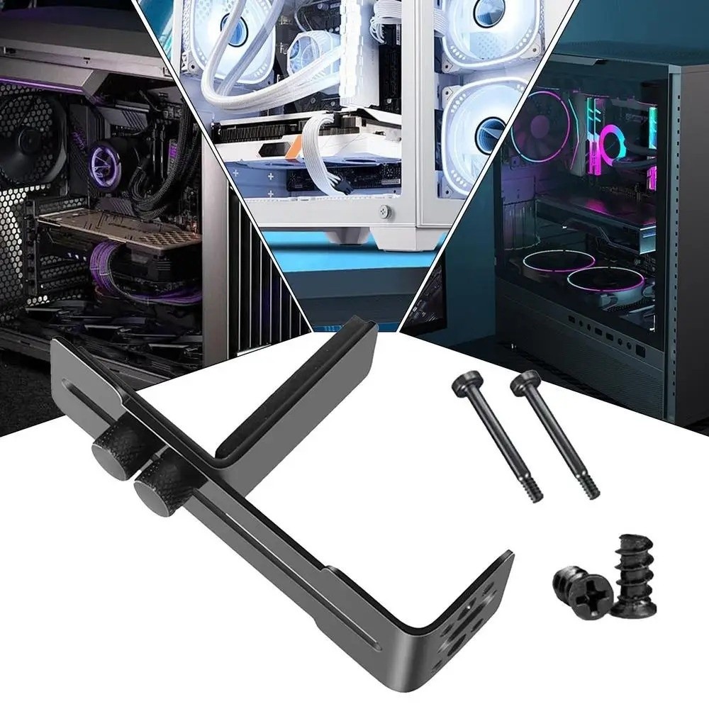 Desktop Support Sliding Adjustable Graphics Card Bracket L Shape Anti ...