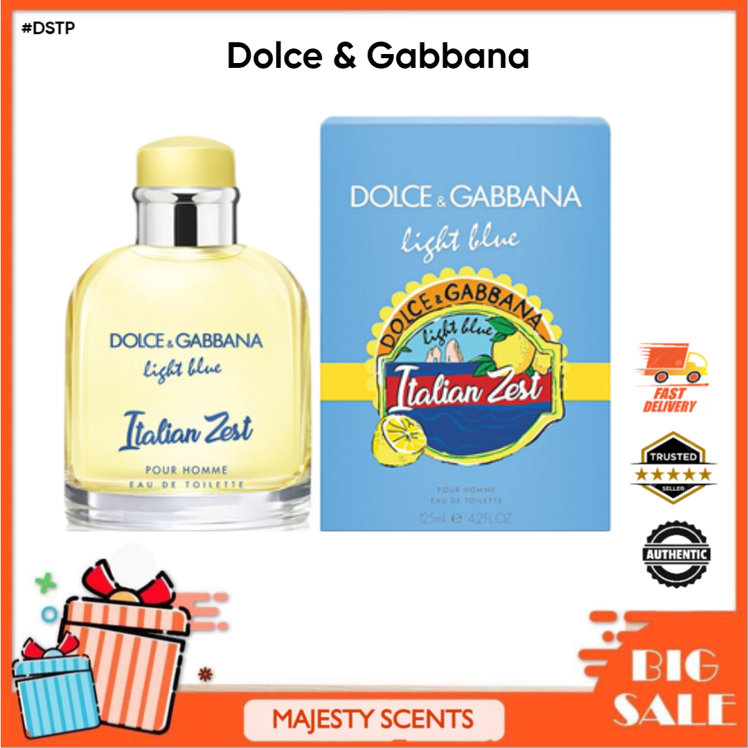 Dolce & Gabbana Men Light Blue Italian Zest | Lazada PH