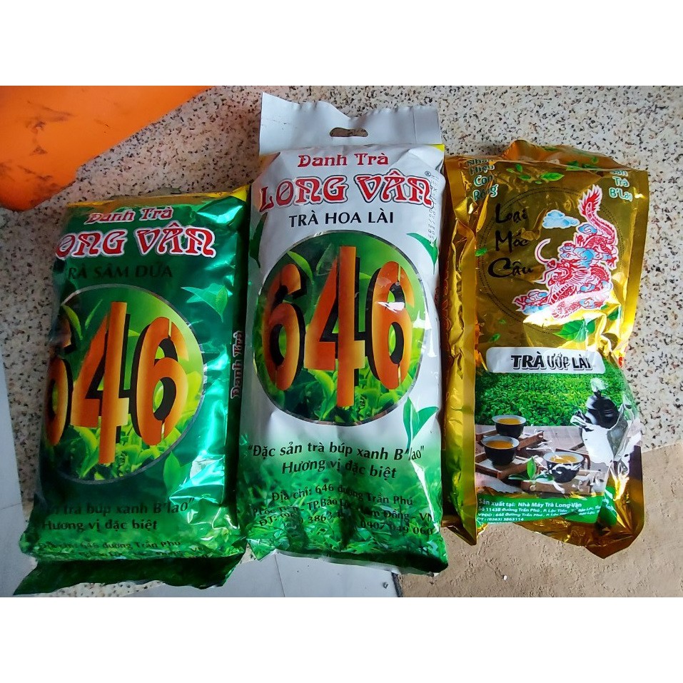 Trà Long Vân hương Lài - Vàng - 1kg