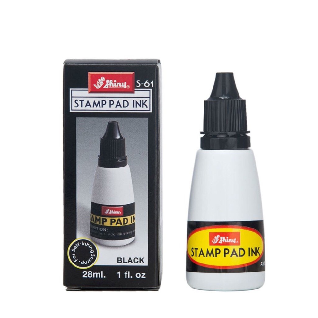 Mực dấu Shiny 28ml- Mực đổ con dấu