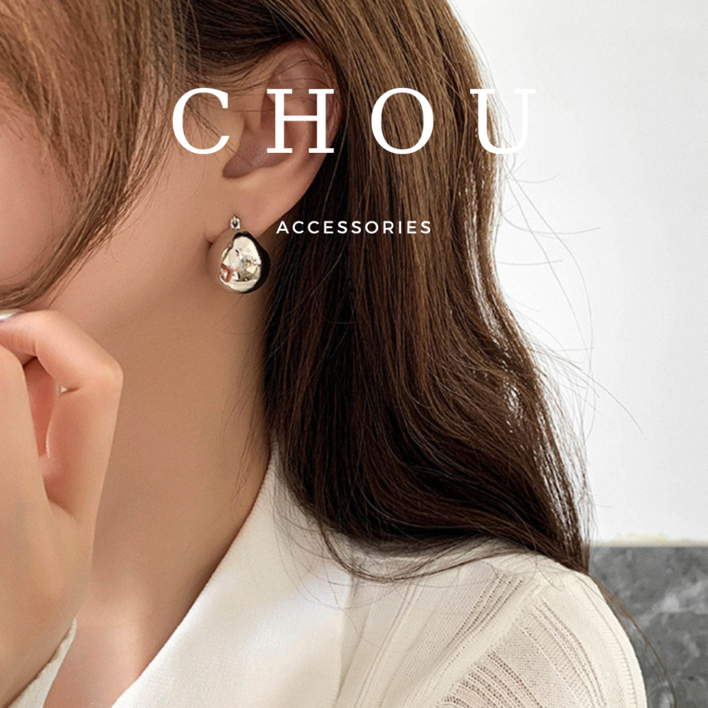 Bông Tai, Khuyên Tai Quả Cầu Basic | CHOU ACCESSORIES |