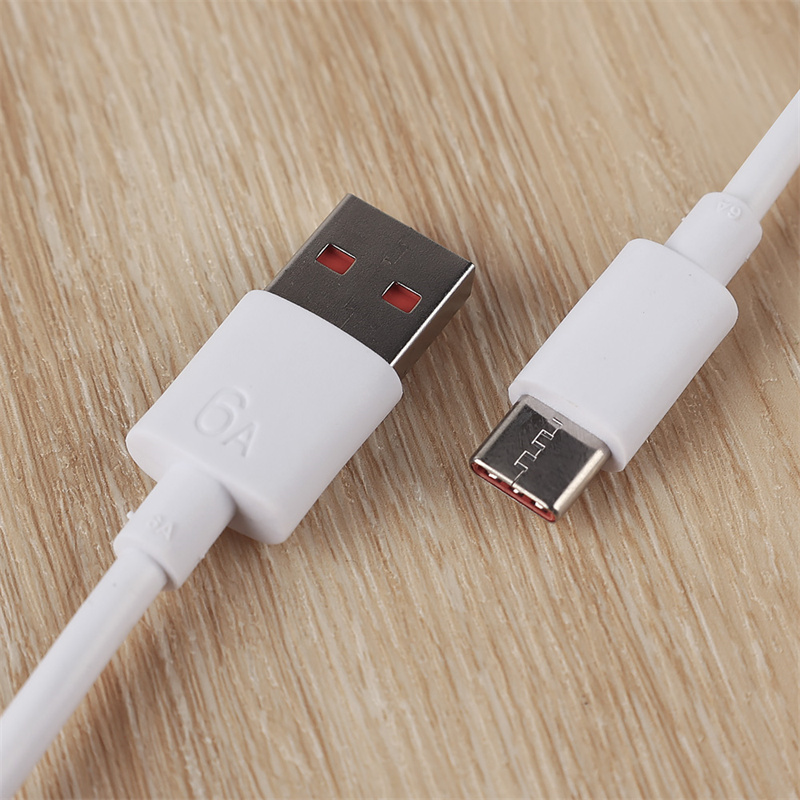 66W 65W 6A Super Charger Cable Fast USB Type C Charging Data Cord Cable for Huawei