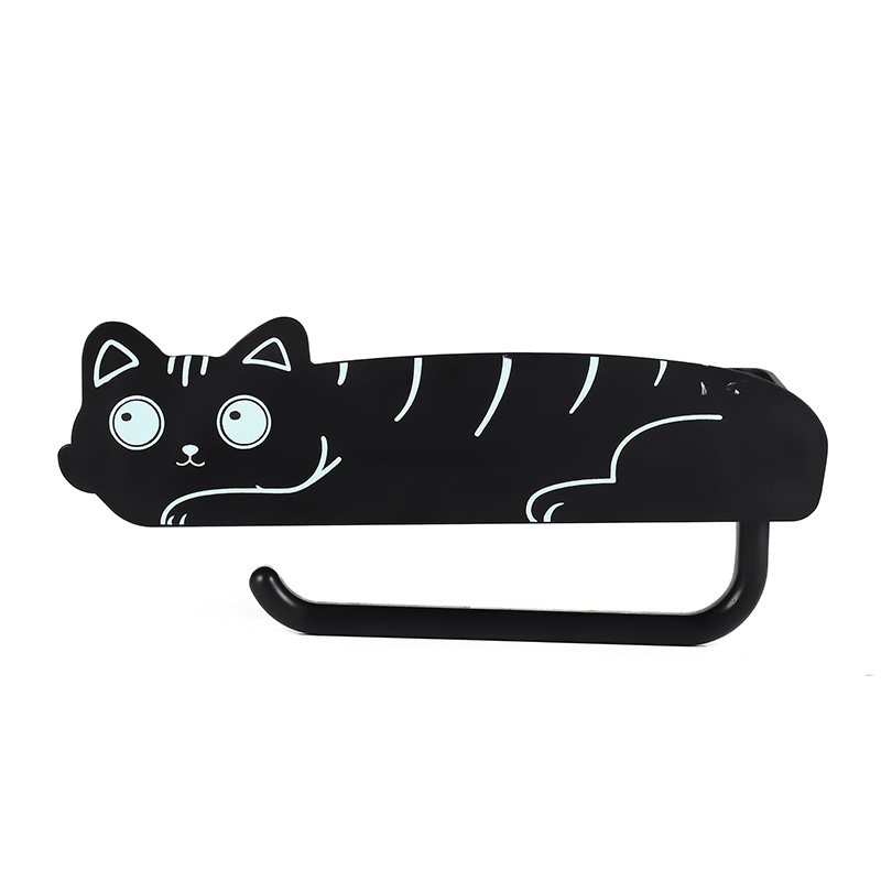 KS Perforation-free storage shelf Creative pet bathroom toilet plastic storage shelf