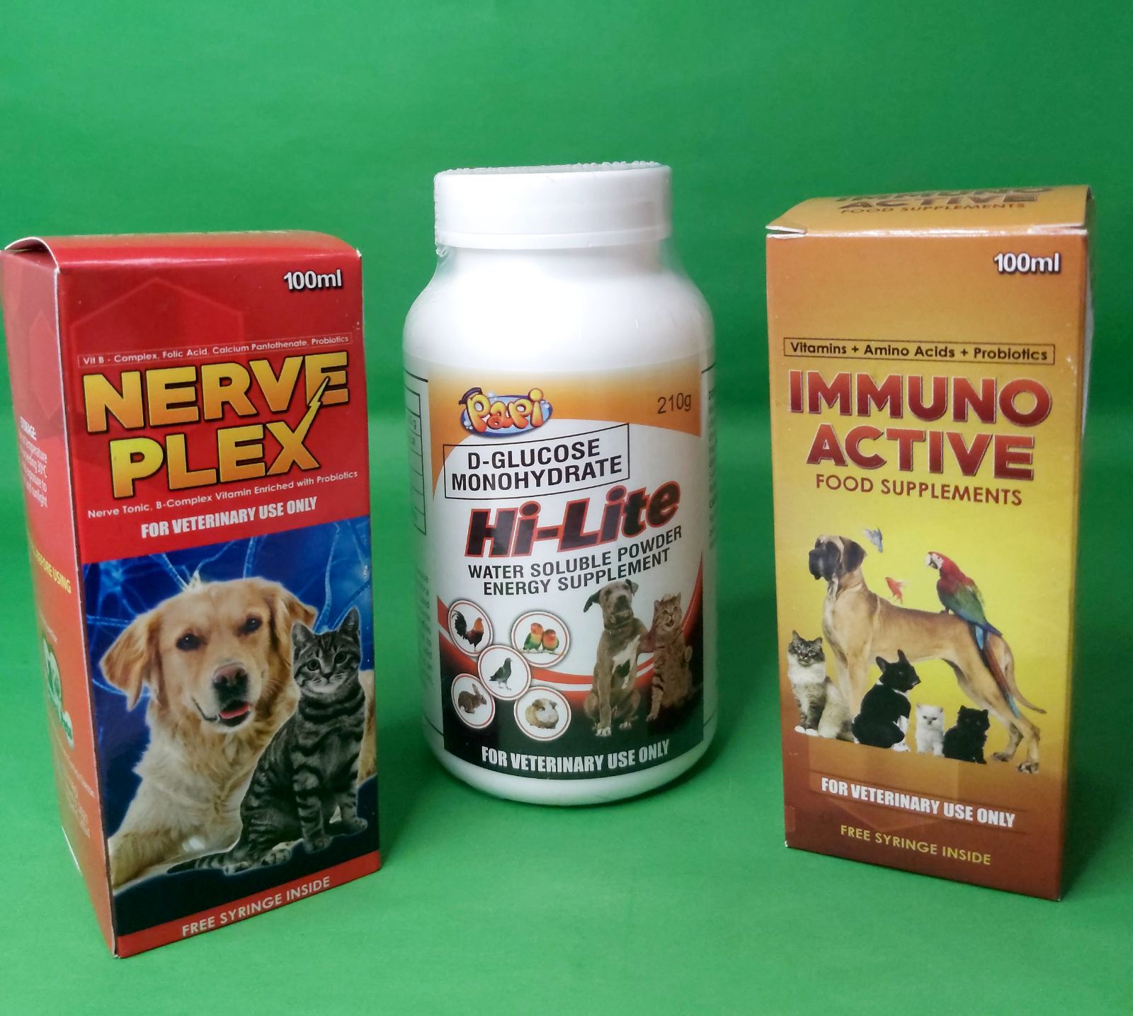 For Prevention of PARVO and DISTEMPER vitamins / FOR IMMUNE SYSTEM / FOR APPETITE STIMULANT