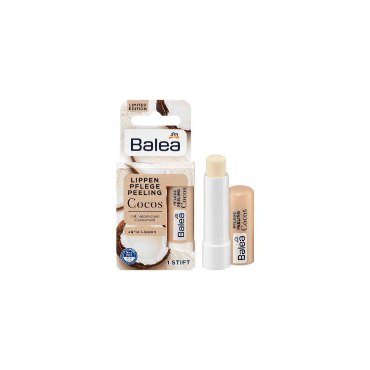 Son dưỡng môi Balea, Tẩy da chết môi Balea Peeling Cocos, 4.8g