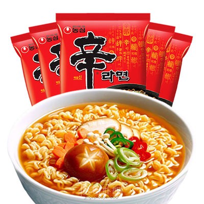 MÌ CAY NƯỚC SHIN RAMYUN HÀN QUỐC GÓI 120G