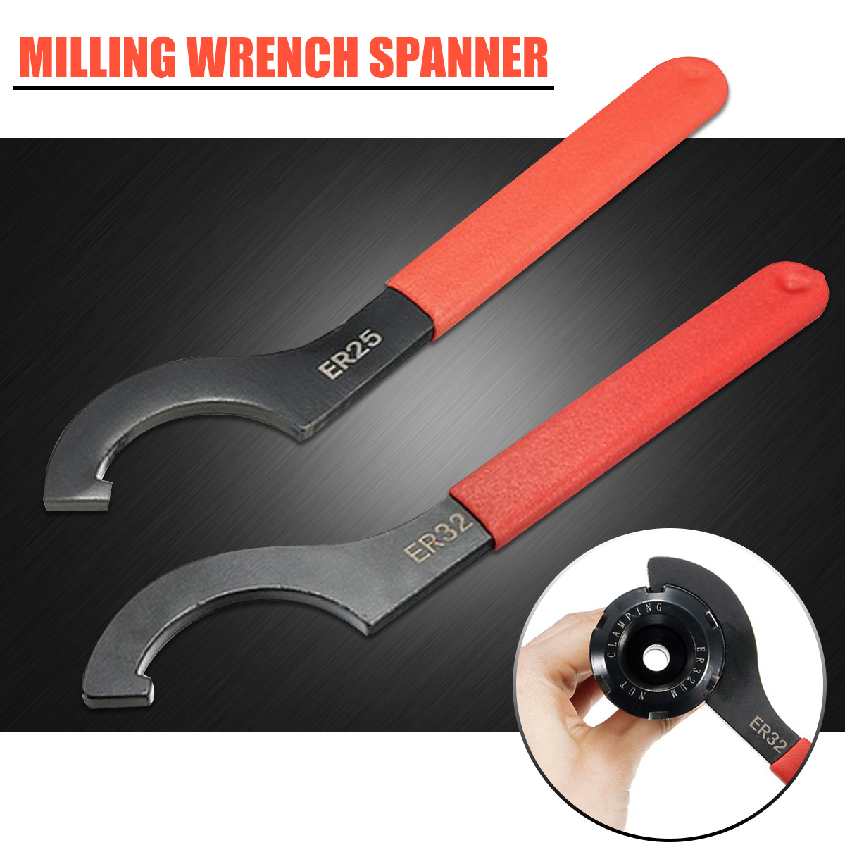 ER25 ER32 Wrench Spanner Tool For Collet Chuck Holder.