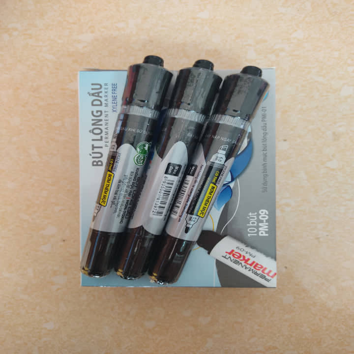 Bút Lông Dầu Thiên Long Hộp 10 Bút