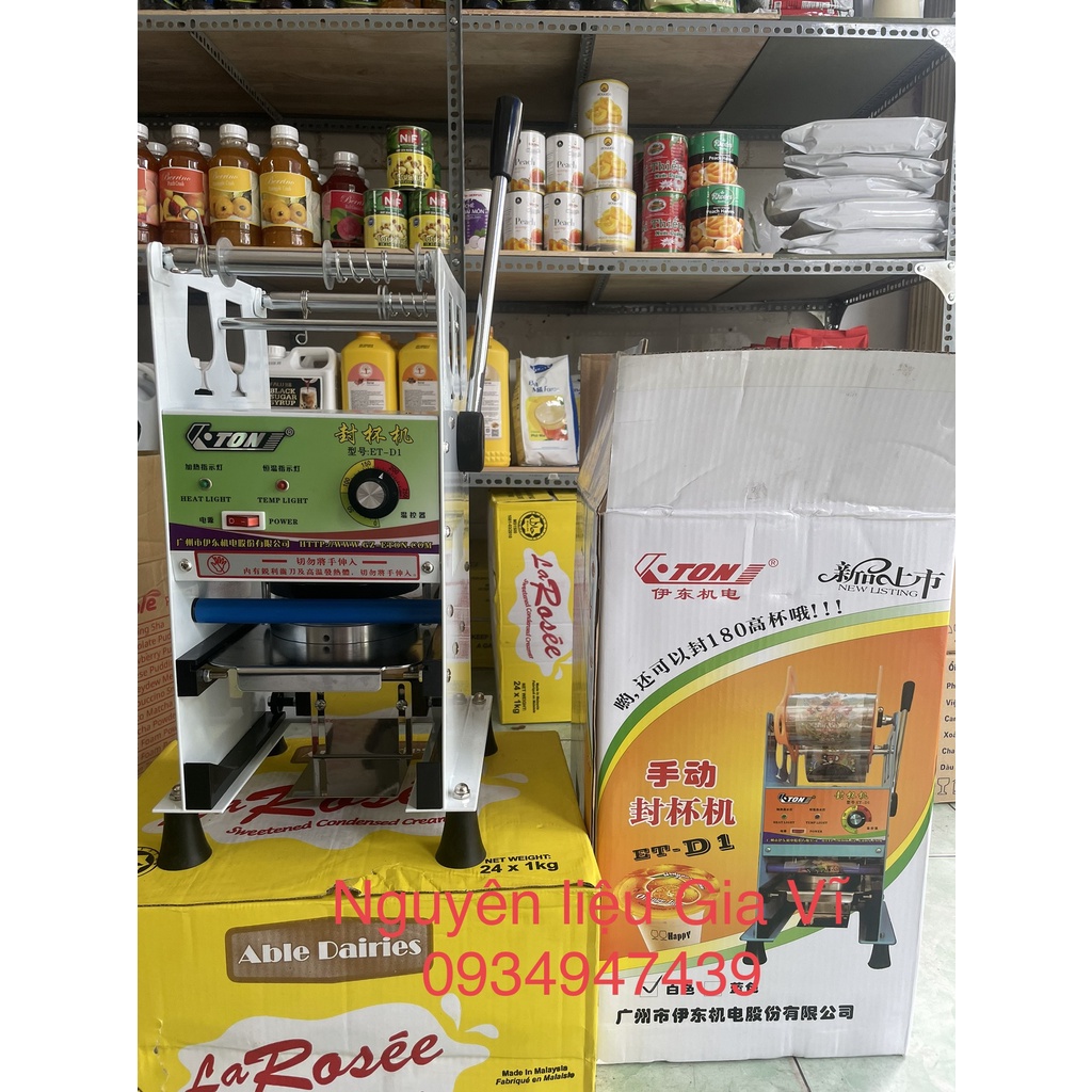 Máy ép miệng ly ETON-D1