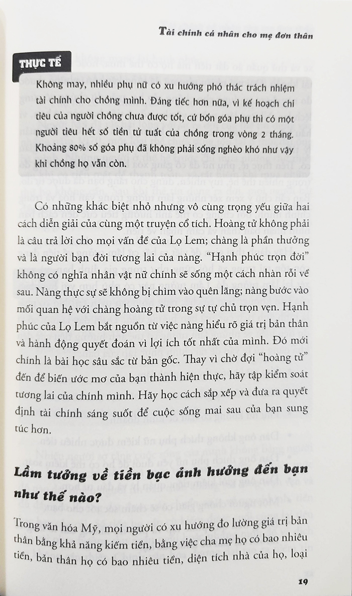 Sách - Tài chính cá nhân cho mẹ đơn thân