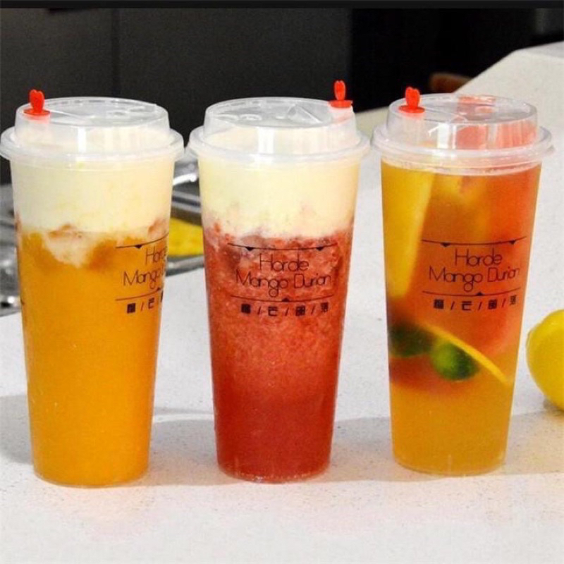 Lốc 50 Ly Nhựa 500ml/ 700ml Nắp Tim