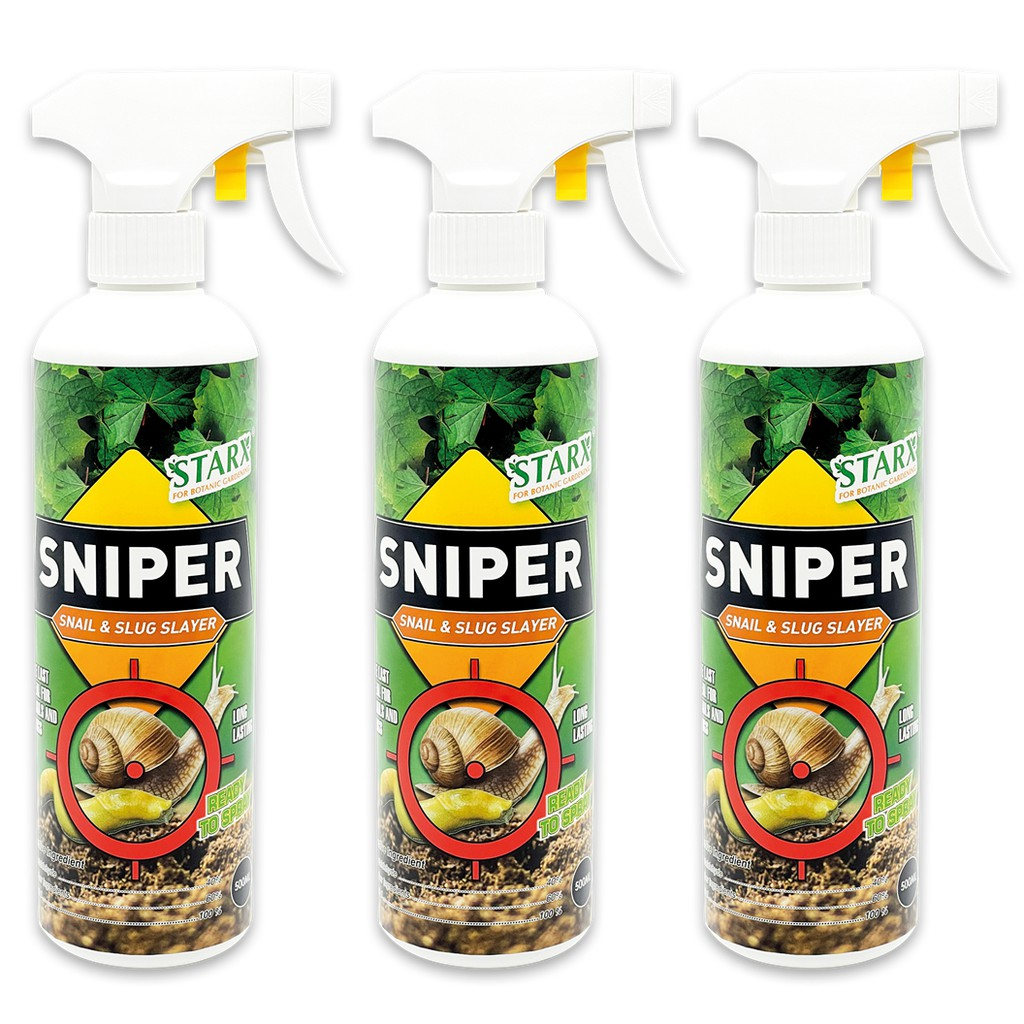 STARX SNIPER Snail & Slug Slayer Ready to Spray (500ml) Slugs, Snails